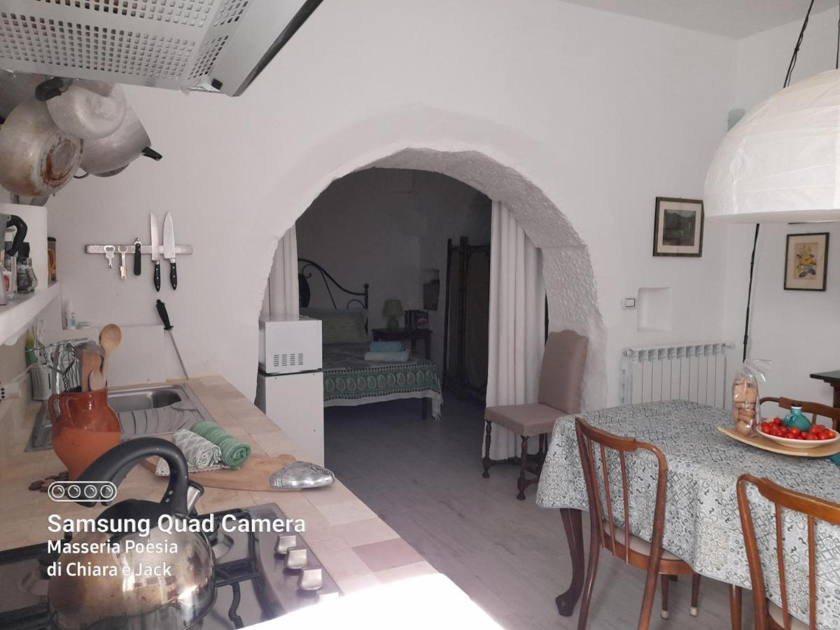 Dimora Verde B Con Trullo Masseria Poesia Чистернино Экстерьер фото