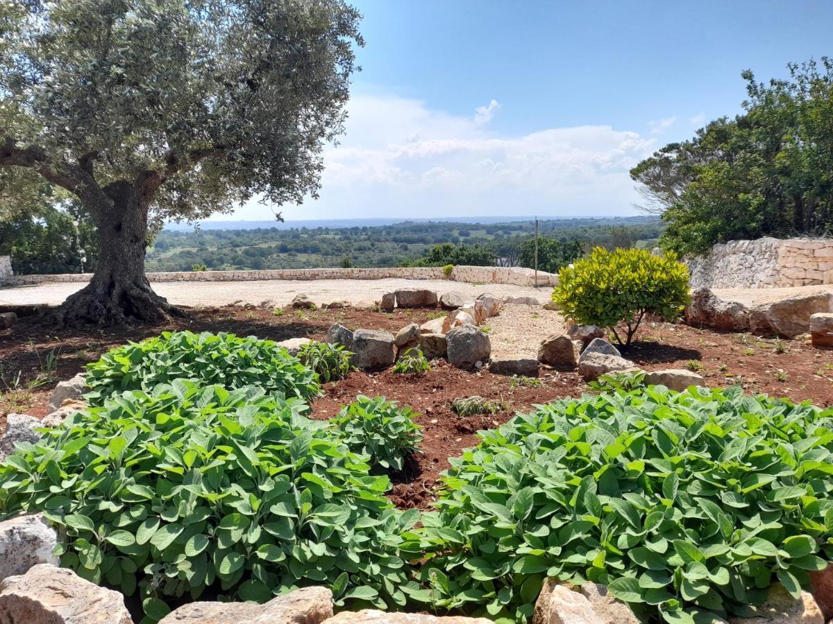 Dimora Verde B Con Trullo Masseria Poesia Чистернино Экстерьер фото