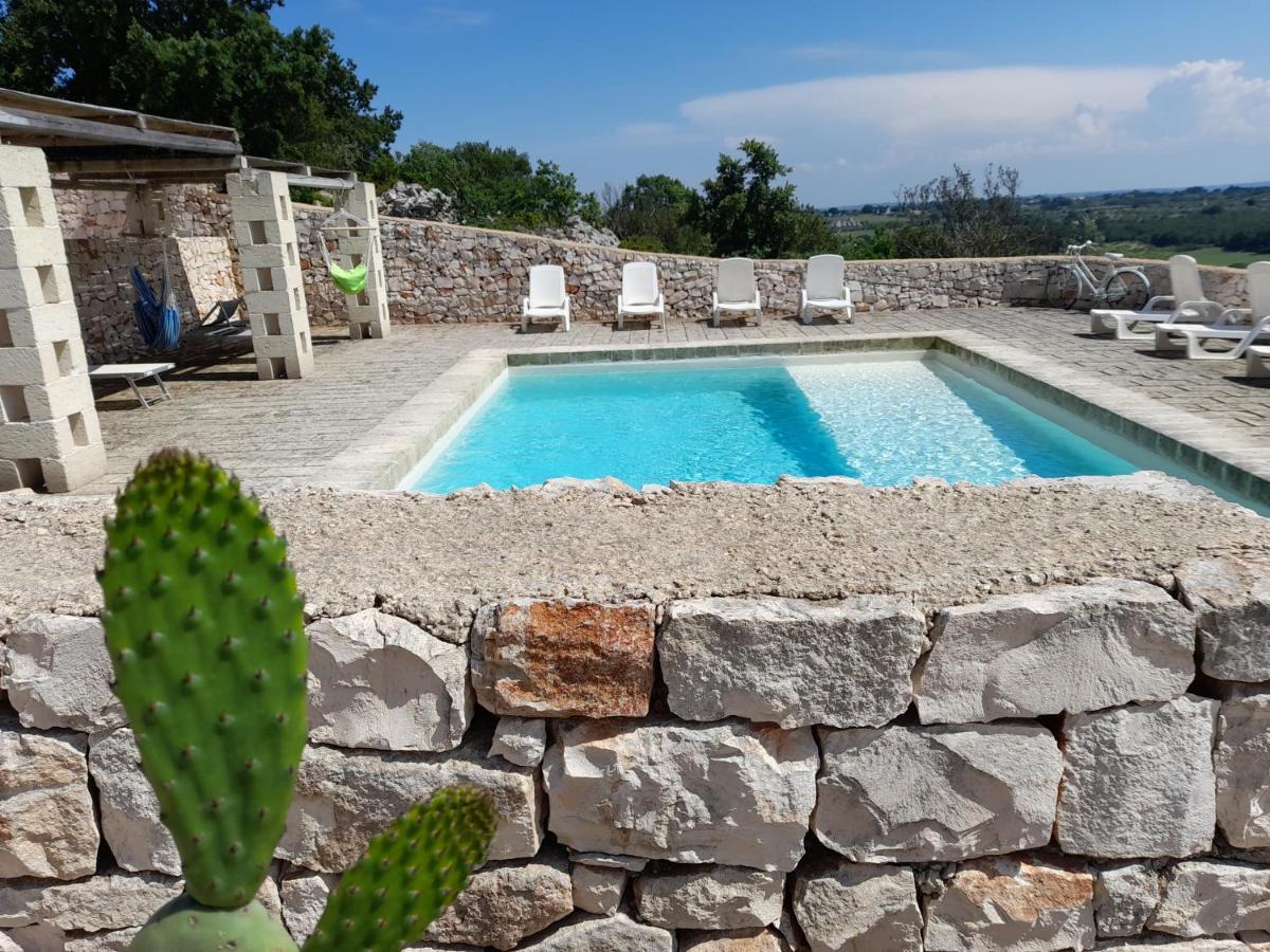 Dimora Verde B Con Trullo Masseria Poesia Чистернино Экстерьер фото